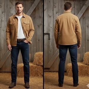 Vintage URBAN STAR Men's Blue Straight Jeans